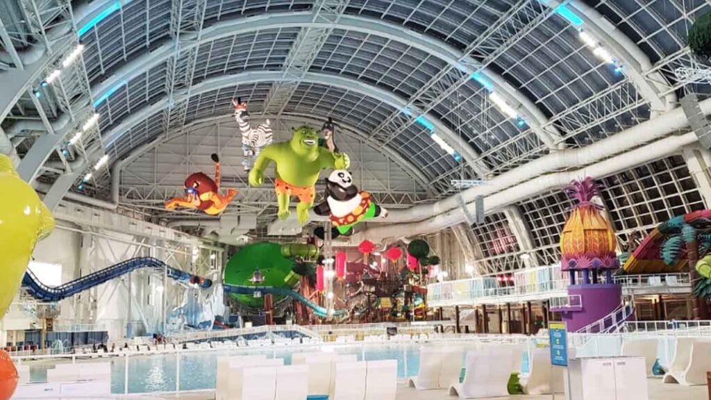 DreamWorks Water Park is one of the Largest Indoor Water Parks in the US