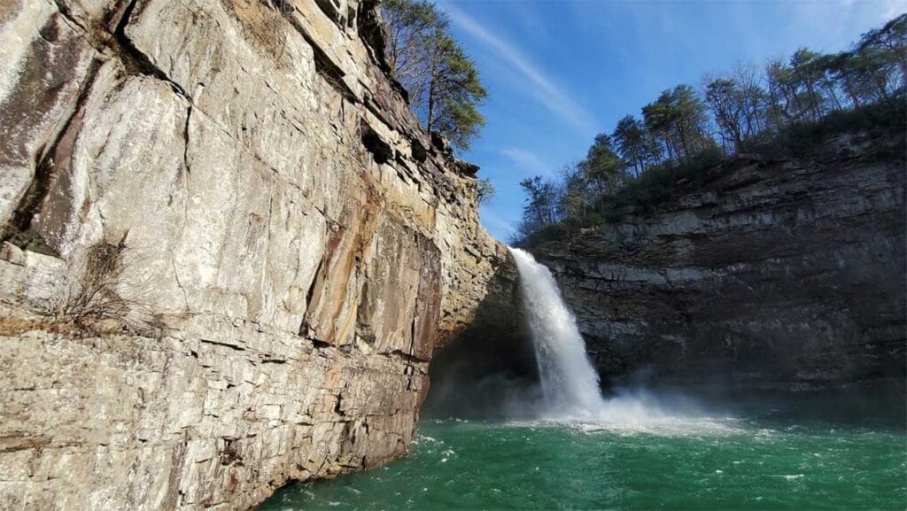 Desoto Falls is one of the best waterfalls in Alabama