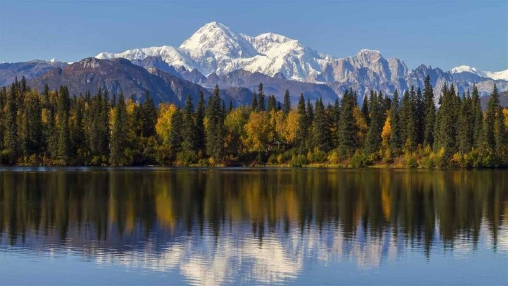 Denali is one of the tallest mountains in Alaska