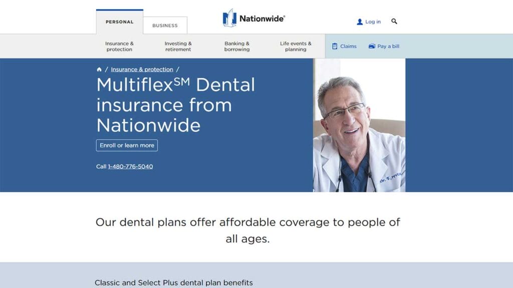 Nationwide is one of the Cheap Dental Insurance in Alabama
