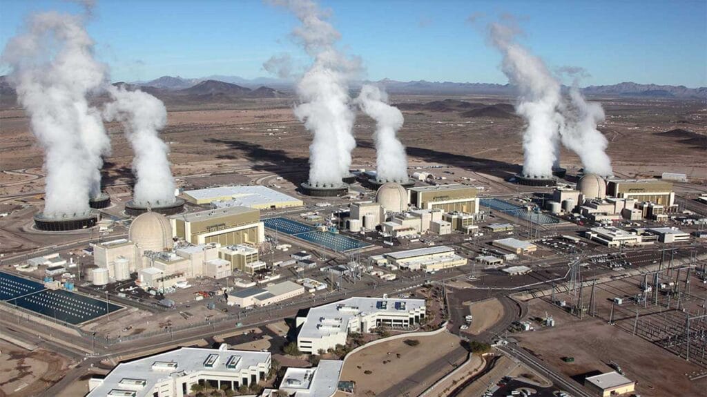Palo Verde Nuclear Generating Station is one of the largest nuclear power plants in the US