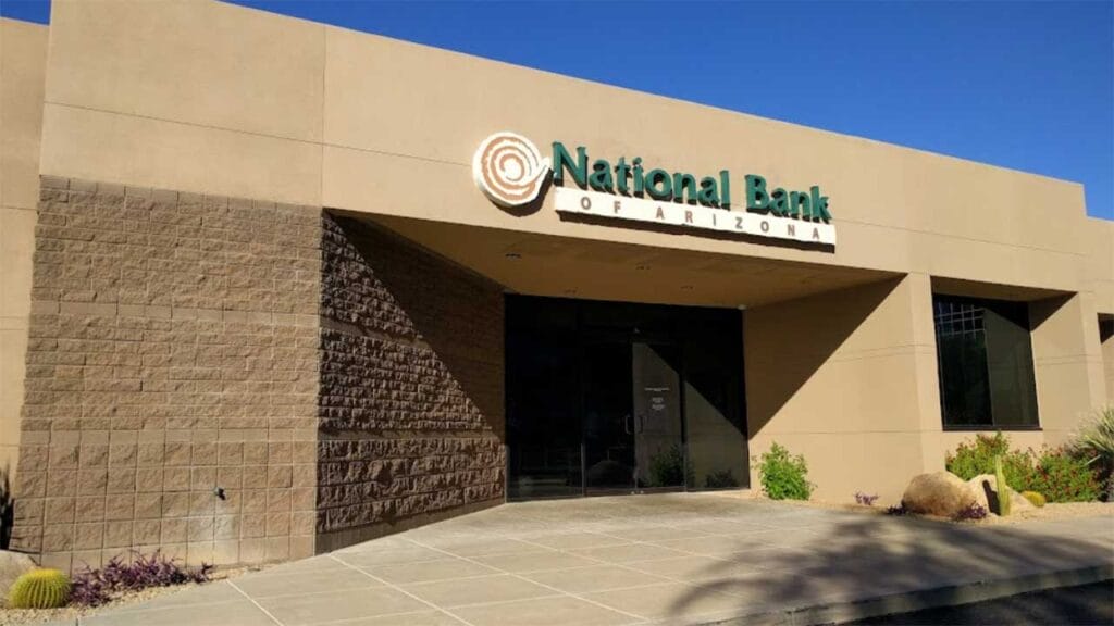 National Bank of Arizona is one of the best banks in Arizona state