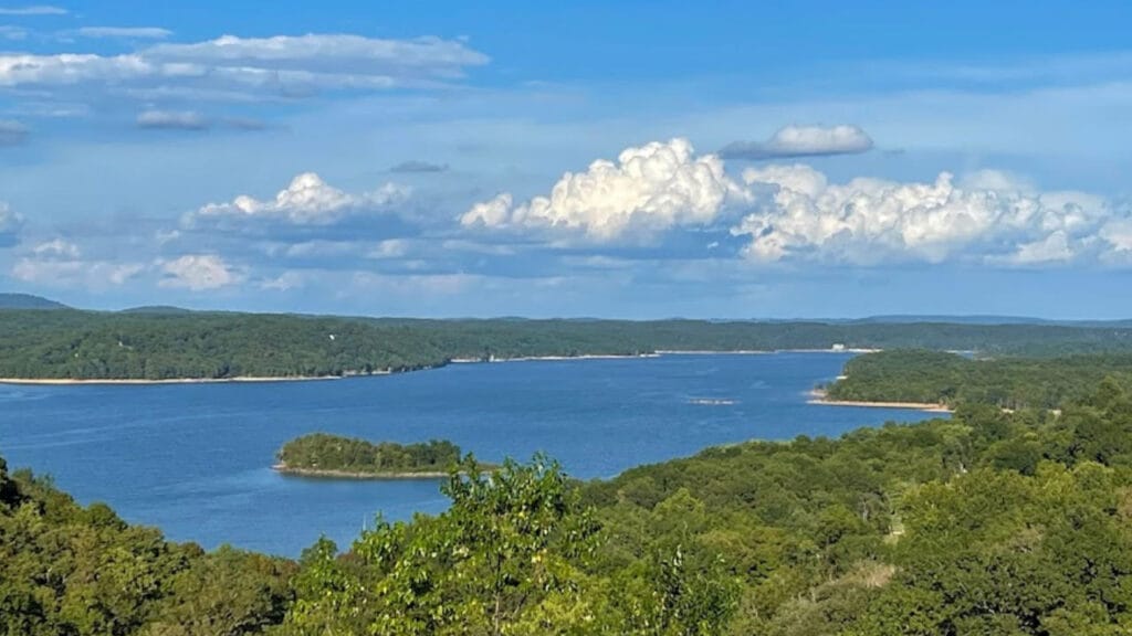 Lake Beaver is one of the most beautiful lakes in Arkansas