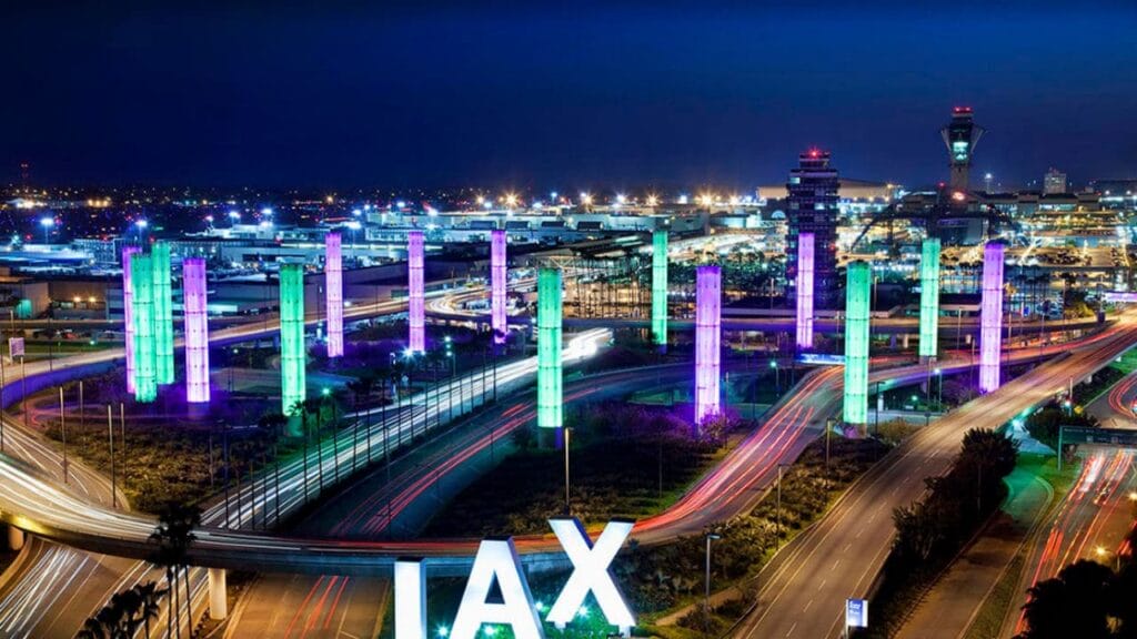 Los Angeles International Airport is one of the best international airports in California