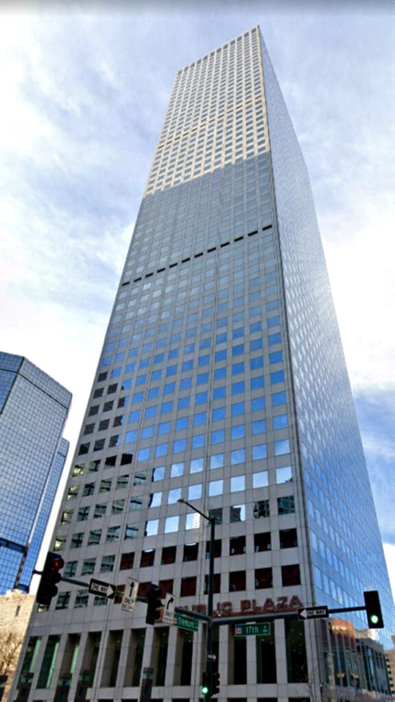 Republic Plaza is one of the tallest buildings in Colorado