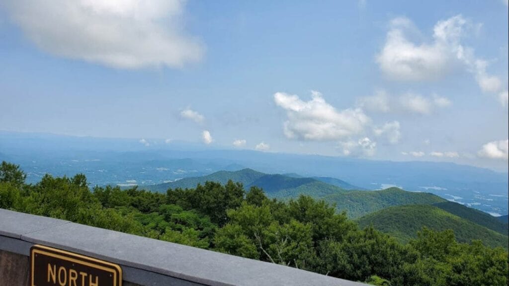 Brasstown Bald is one of the most major mountains in Georgia.