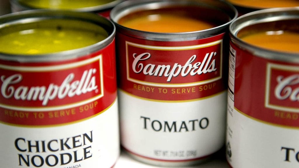 Campbell Soup Company is one of the best American Canned Food Brands