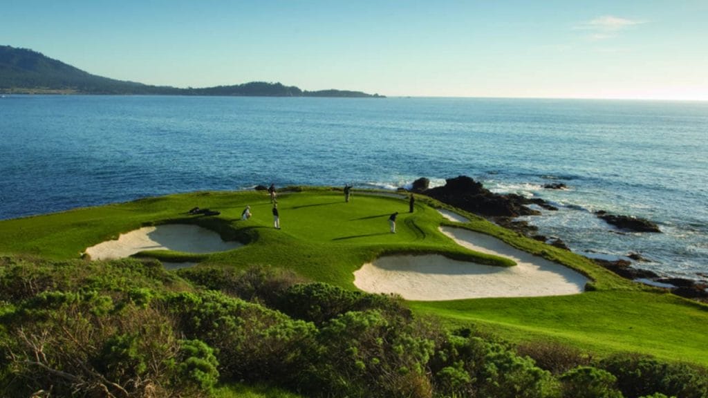 Pebble Beach Golf Links is one of the most Top Rated Golf Courses in California