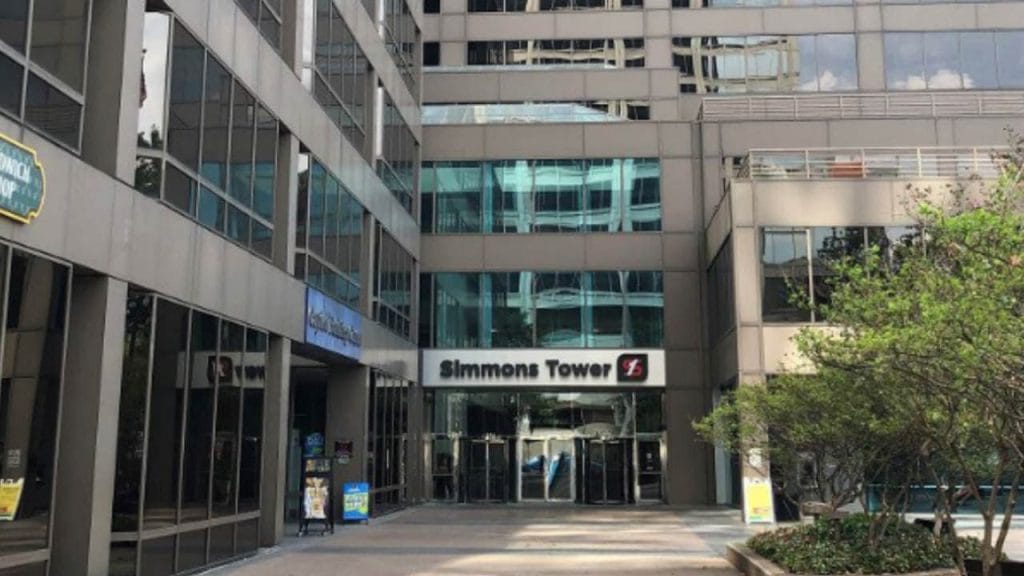 Simmons Tower is one of the best Tallest Buildings in Arkansas