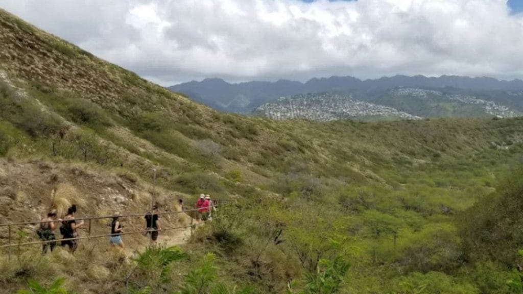 The Diamond Head Crater is one of the most Beautiful Hiking Trails in Hawaii