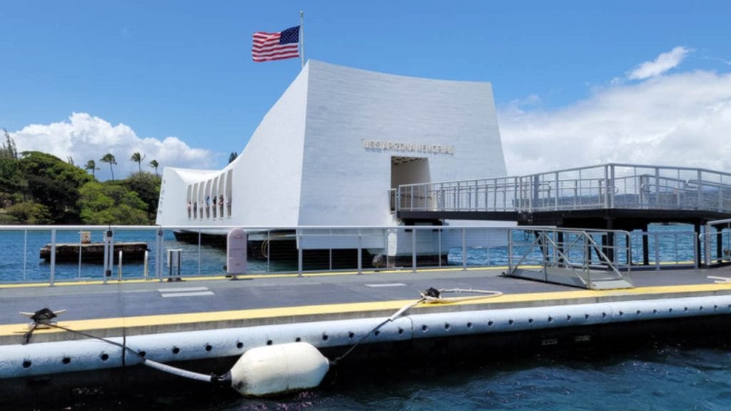 USS Arizona Memorial at Pearl Harbor, Honolulu is one of the Best Places to Visit in Hawaii
