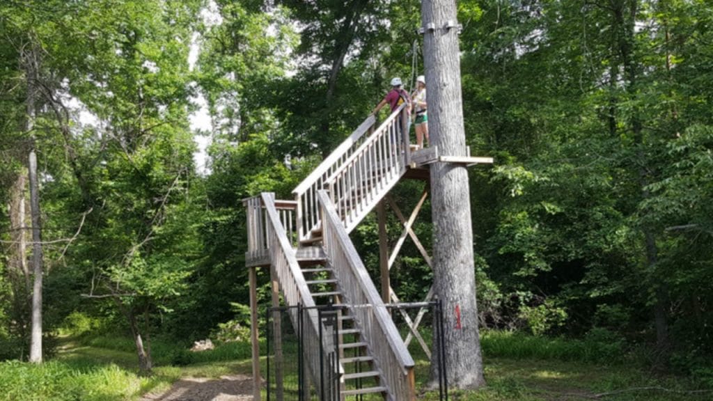 Adventureworks is one of the most Extreme Ziplines in Arkansas