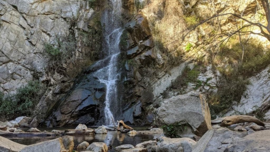 Sturtevant Falls In The Angeles National Forest