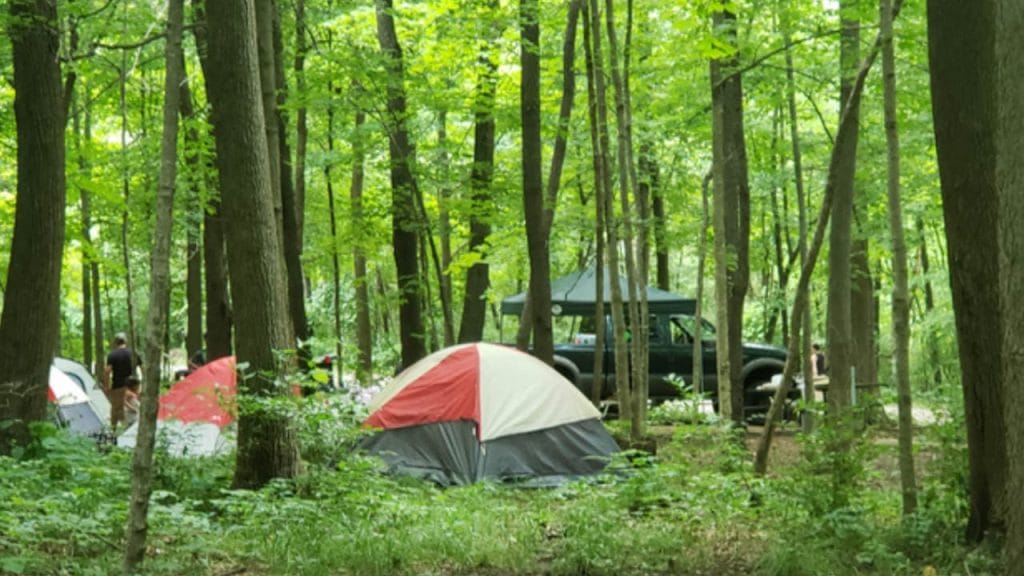 Shabbona Lake State Park Campground is one of the Best Campgrounds in Illinois