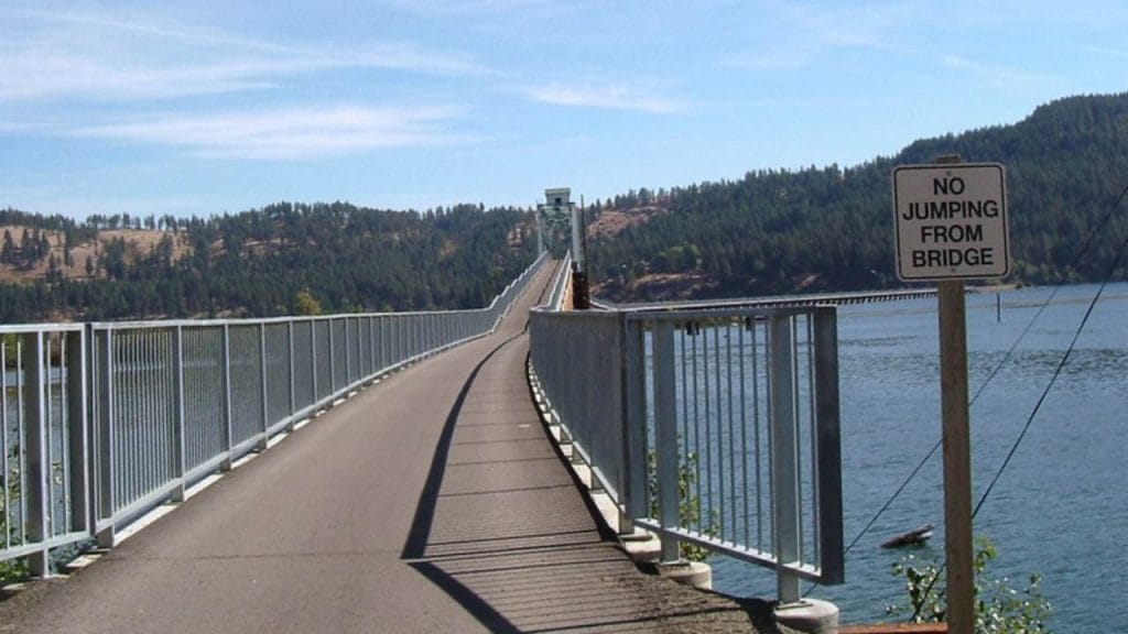 Trail of the Coeur d'Alenes is one of the most Awesome Bike Trails in Idaho