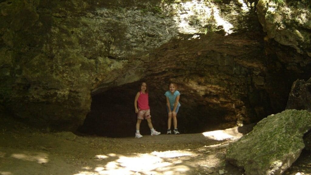 Cave At Backbone State Park