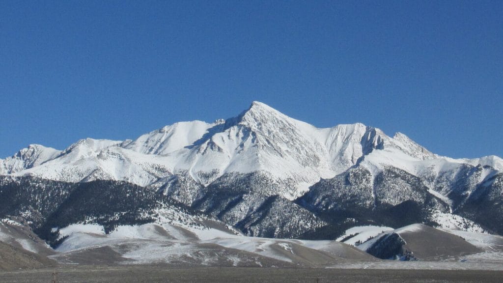 Borah Peak is one of the tallest mountains in Idaho