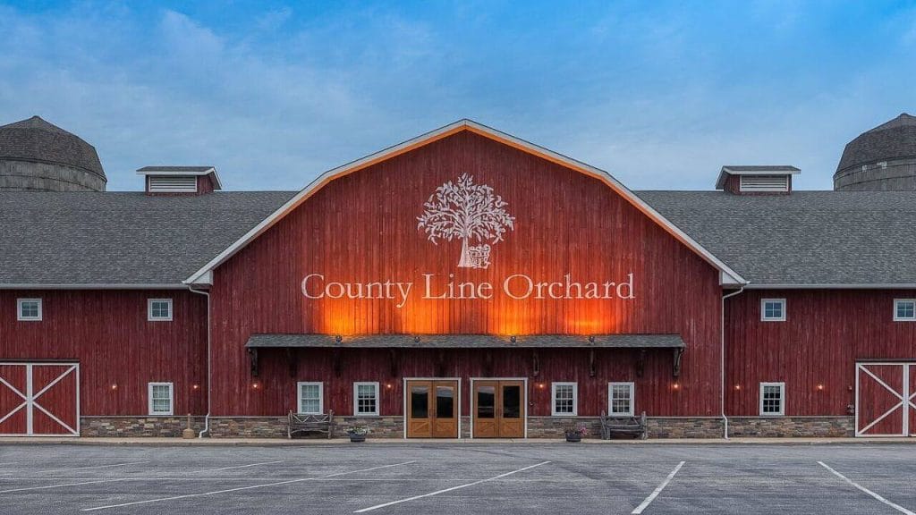 County Line Orchard is one of the best wedding venues in Indiana